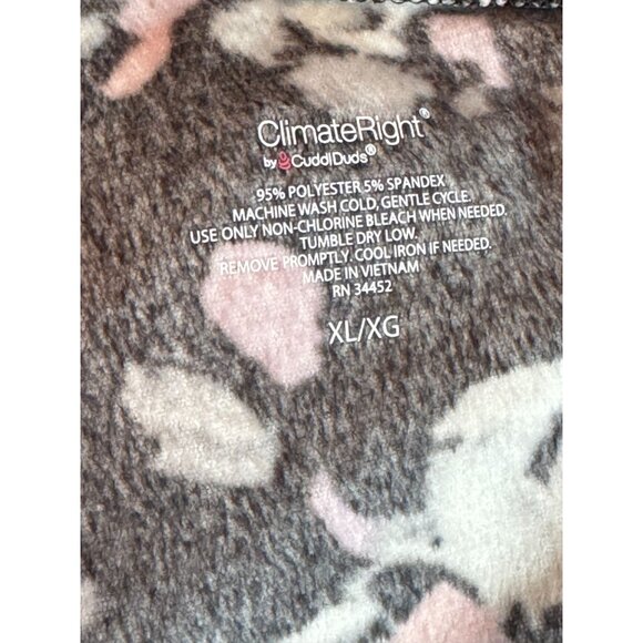 ClimateRight By Cuddl Duds XL/XG Floral Abstract PJ Bottoms (NWOT) - Picture 4 of 6